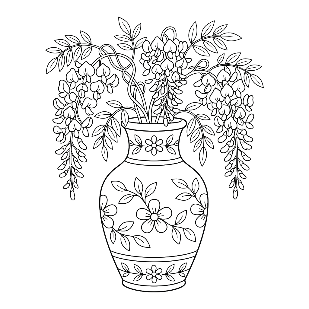 Glicina dibujos para colorear