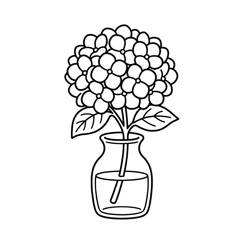 dibujos para colorear grinch Hortensia 2