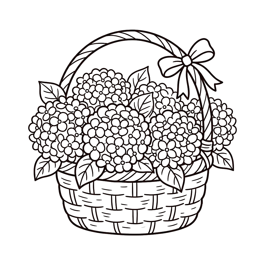 dibujos para colorear grinch Hortensia