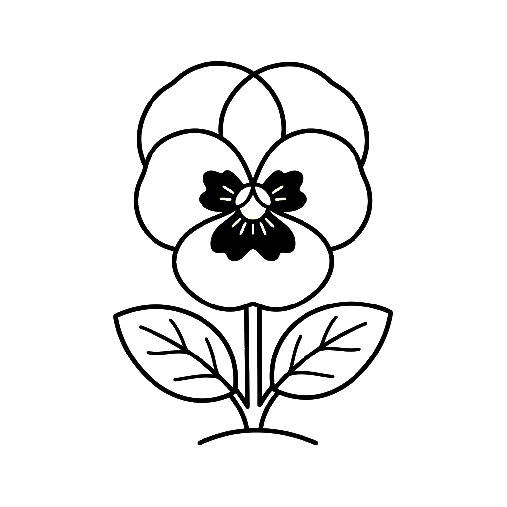 páginas para colorear imprimibles gratis Pensamiento