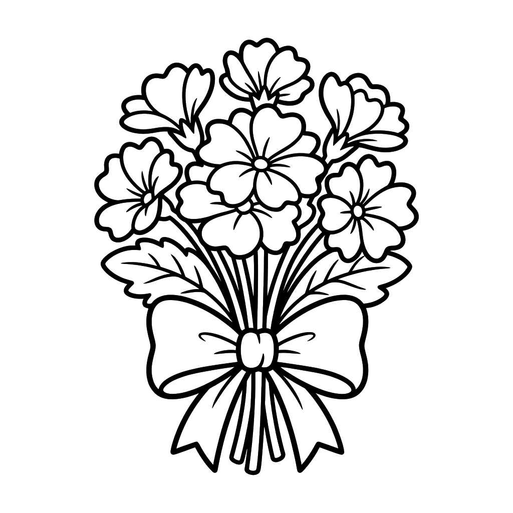 páginas para colorear kawaii lindas Primavera