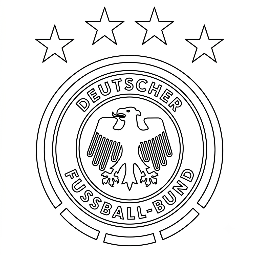 Selección de Alemania Mundial 2026 13 Selección de Alemania Mundial 2026 páginas para colorear