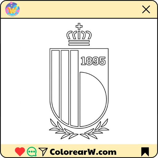 Selección de Bélgica Mundial 2026 para colorear thumbnail