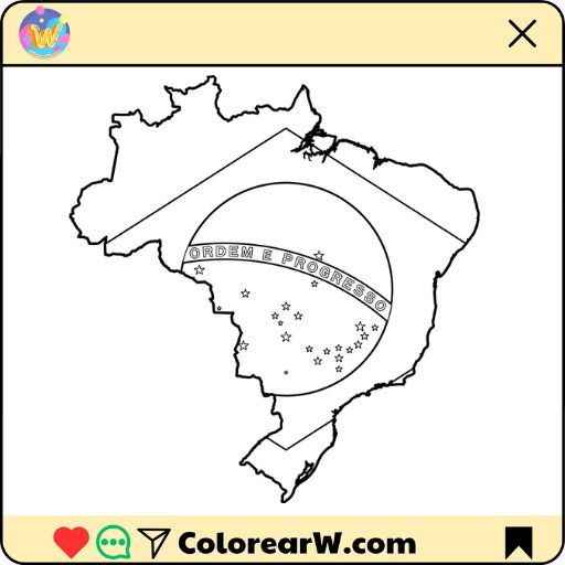 Selección de Brasil Mundial 2026 para colorear thumbnail