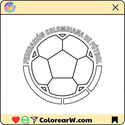 Selección de Colombia Mundial 2026 para colorear thumbnail