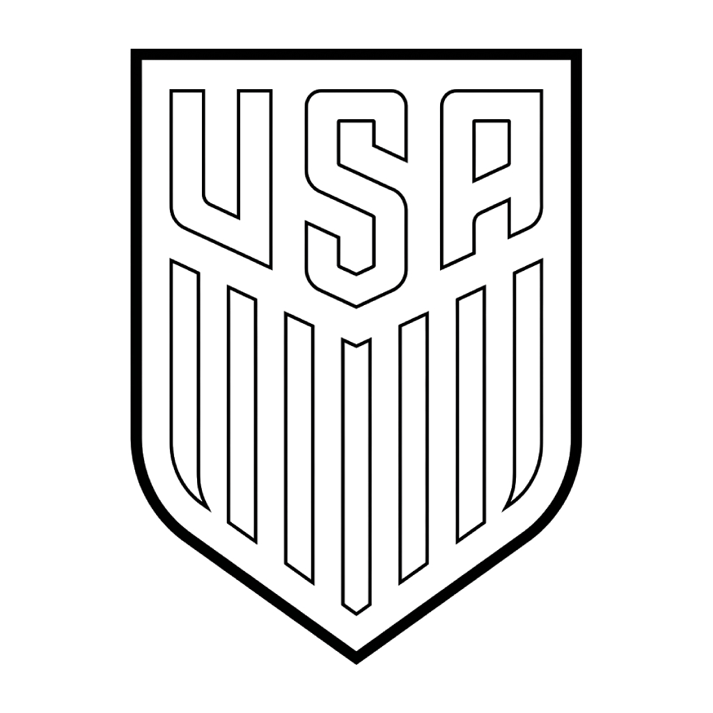 Selección de Estados Unidos Mundial 2026 para Colorear 3 niños Selección de Estados Unidos Mundial 2026 páginas para colorear