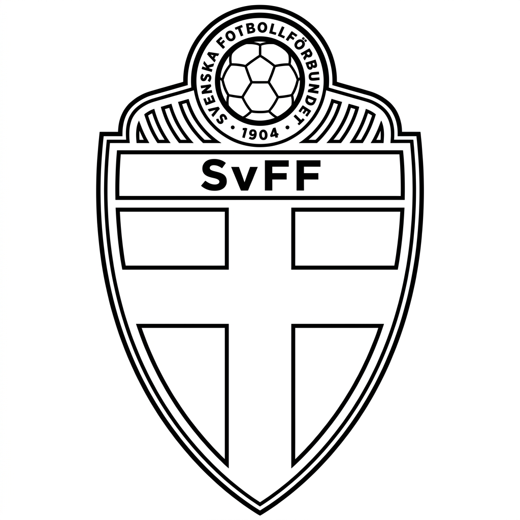 Schwedens Nationalmannschaft für die Weltmeisterschaft 2026 7 Happy Pages Ausmalbilder Schweden Auswahl Weltmeisterschaft 2026