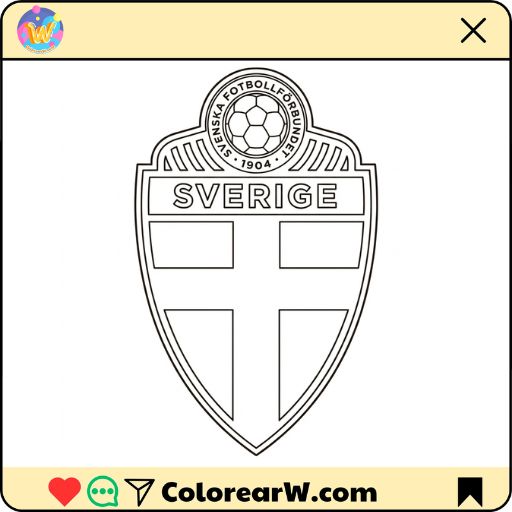 Schwedische Nationalmannschaft für die Weltmeisterschaft 2026 (Ausmalbilder) Miniaturansicht