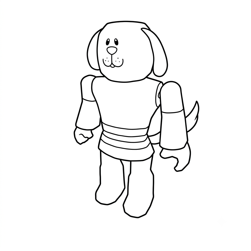 felices páginas para colorear Alexnewtron Roblox