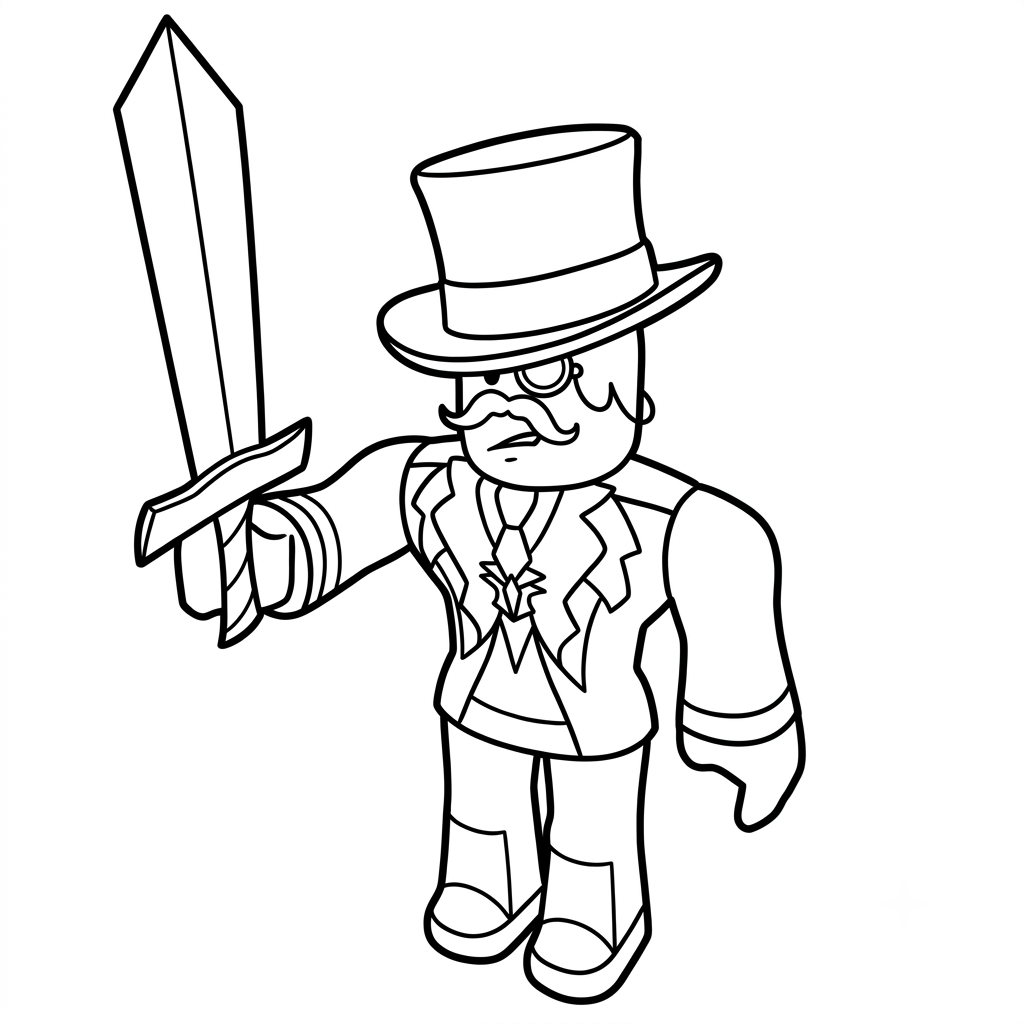 Alexnewtron Roblox adornos para colorear