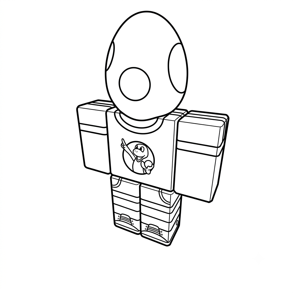 páginas para colorear detalladas de Alexnewtron Roblox