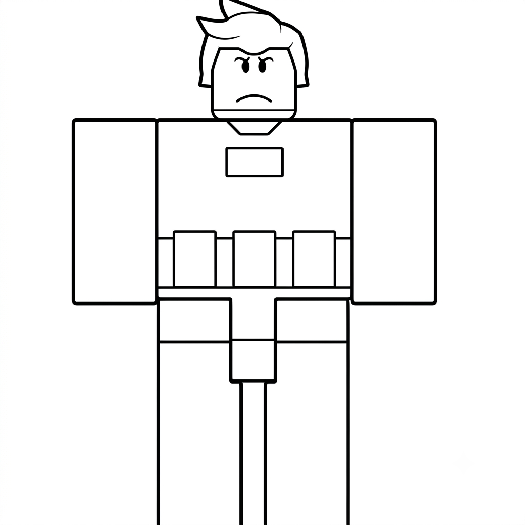 Guest 1337 Roblox 9 Guest 1337 Roblox páginas para colorear para niños 1