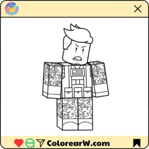 Guest 1337 Roblox 8 Guest 1337 Roblox para colorear thumbnail