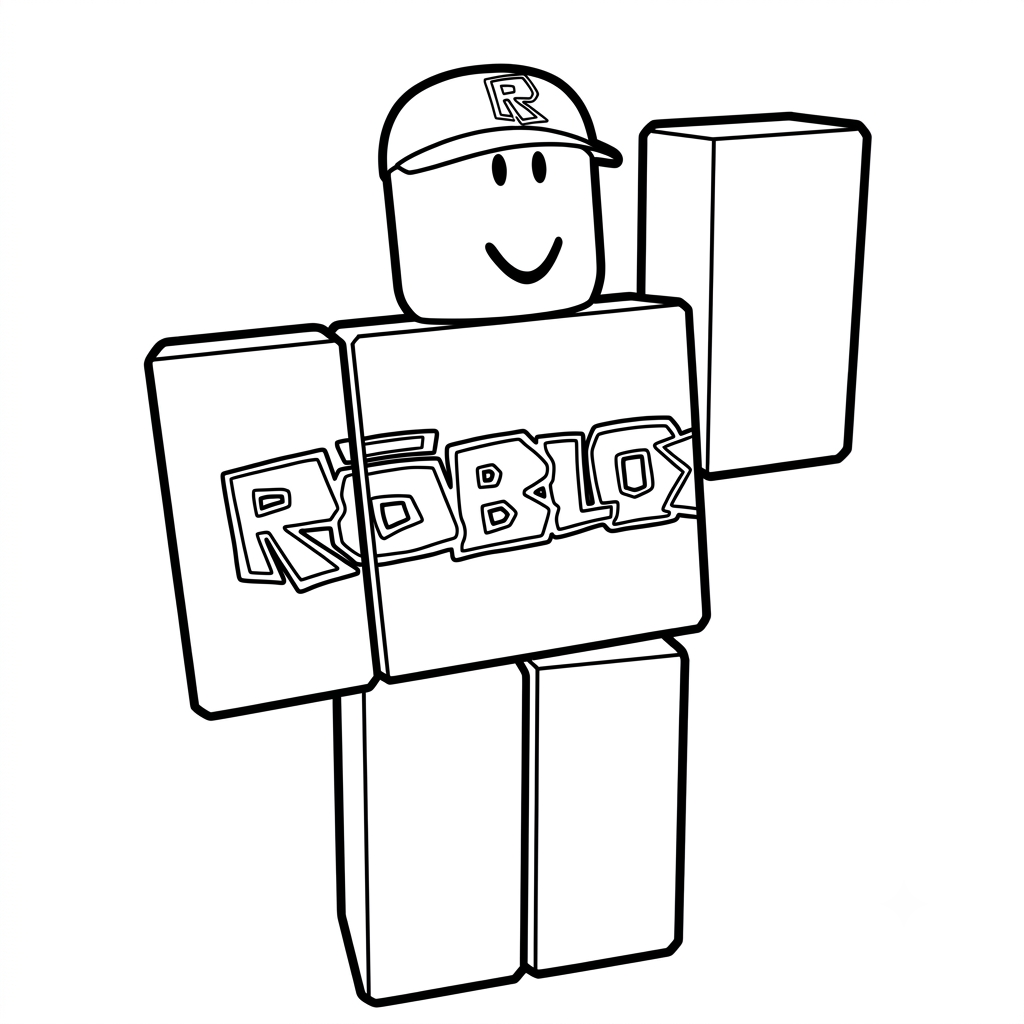 Guest Roblox páginas para colorear para niños