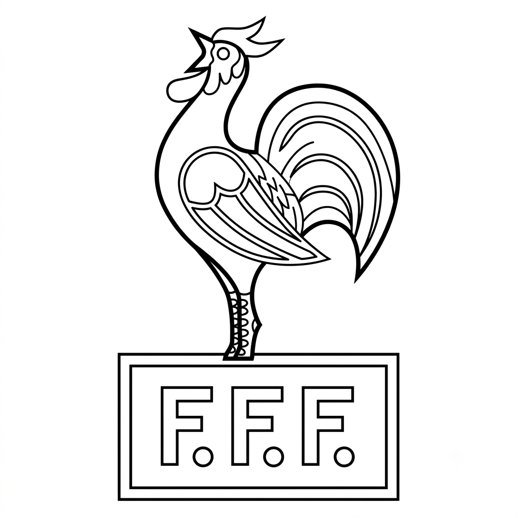 páginas para colorear gratis Logo Francia
