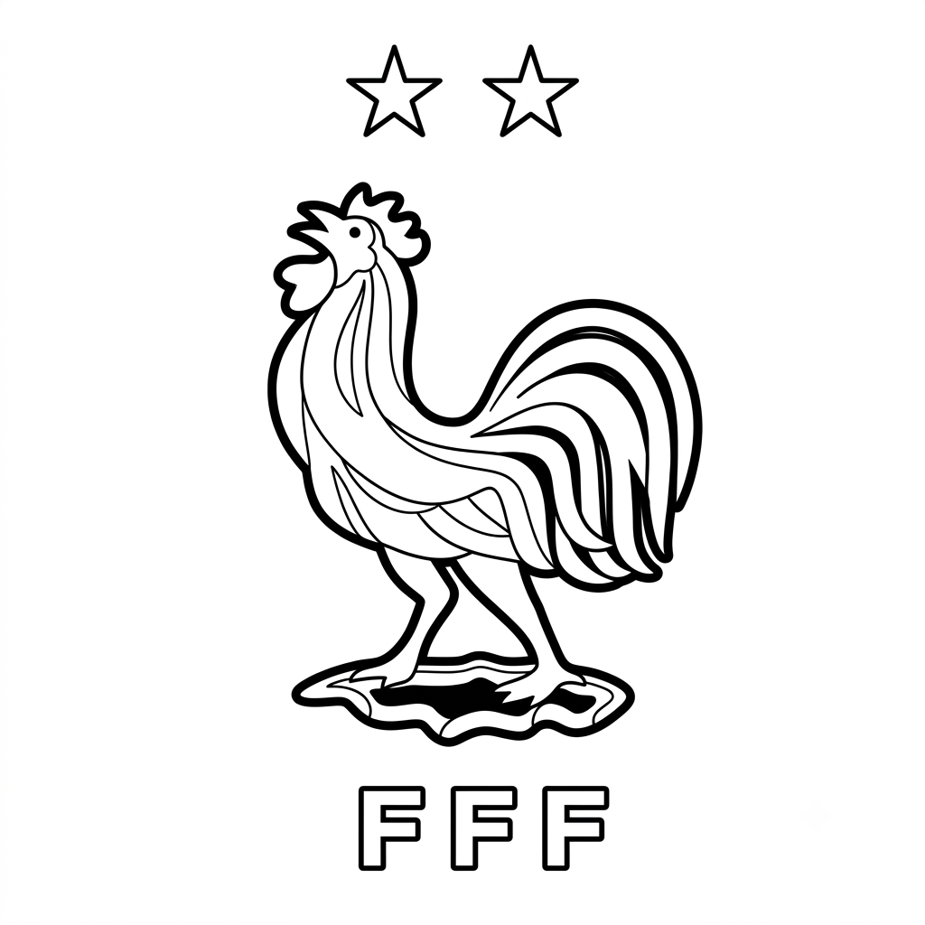 páginas para colorear para imprimir gratis Logo Francia