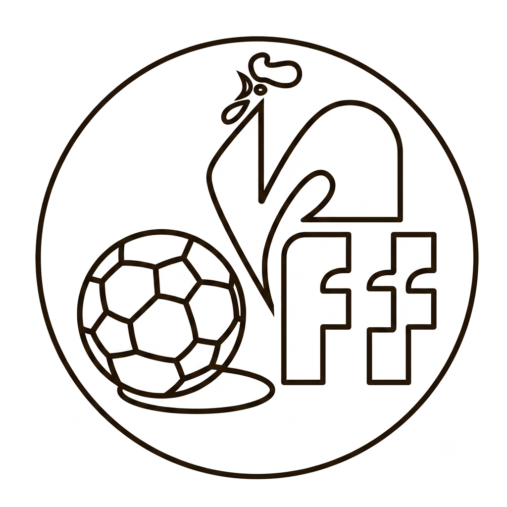 Logo Francia dibujos para colorear