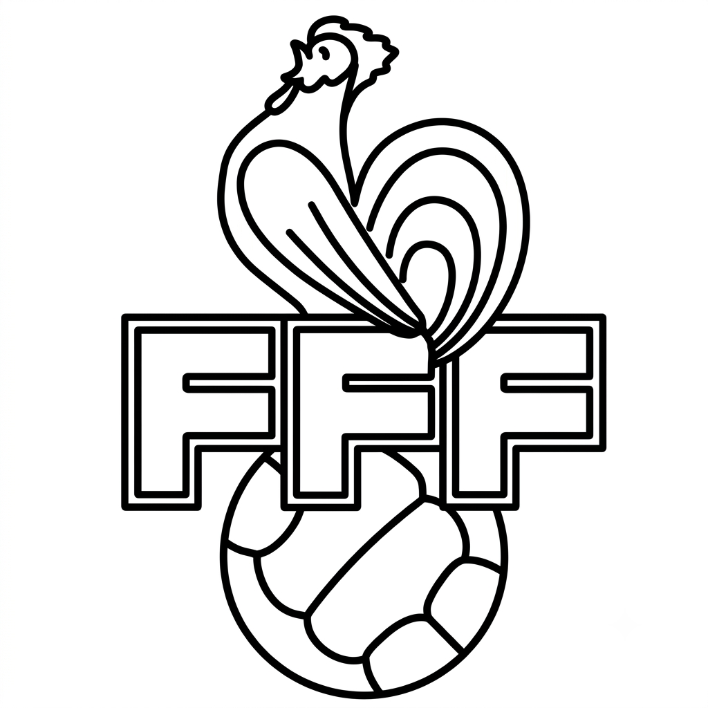 páginas para colorear de árboles Logo Francia gratis