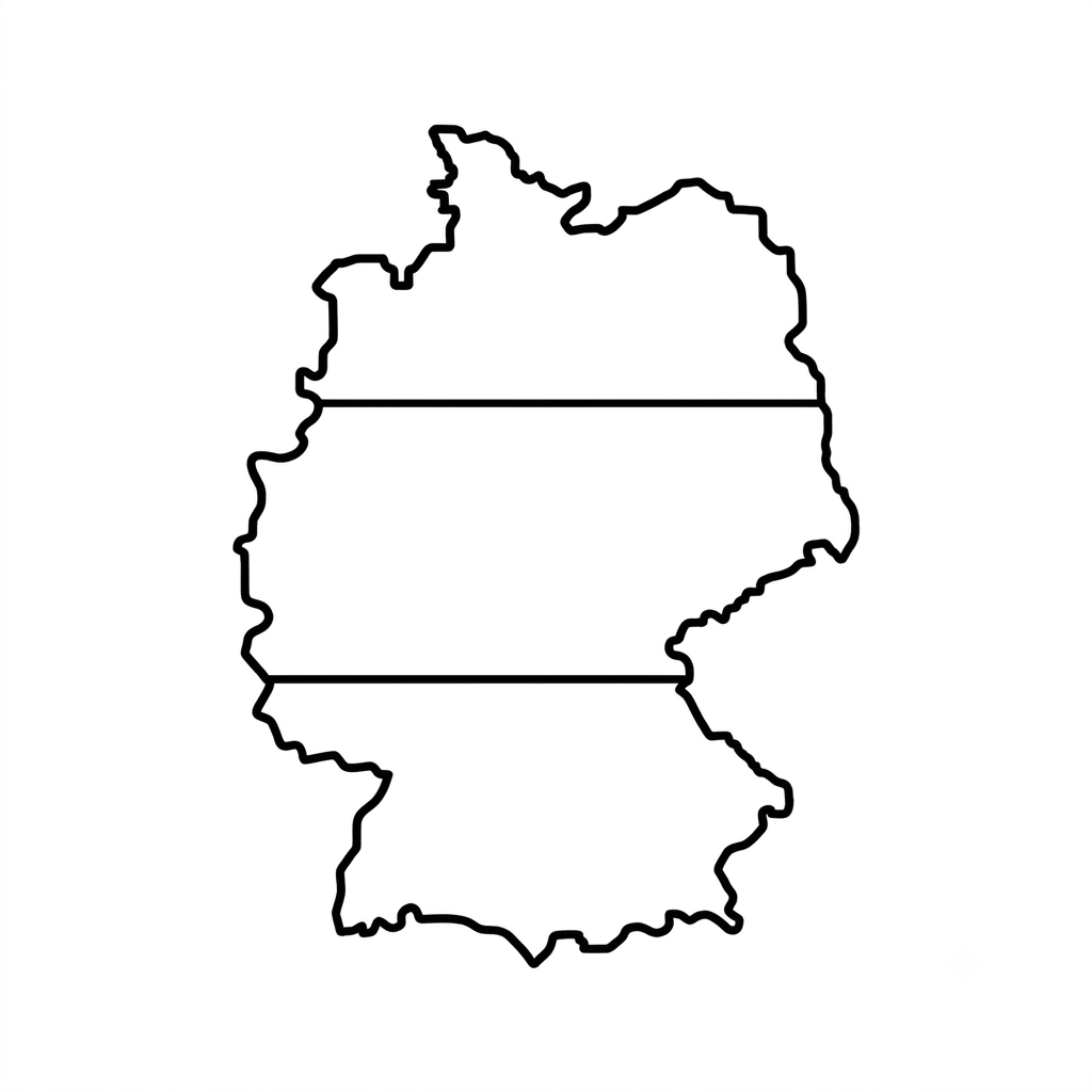 páginas para colorear Logotipo Alemania gratis