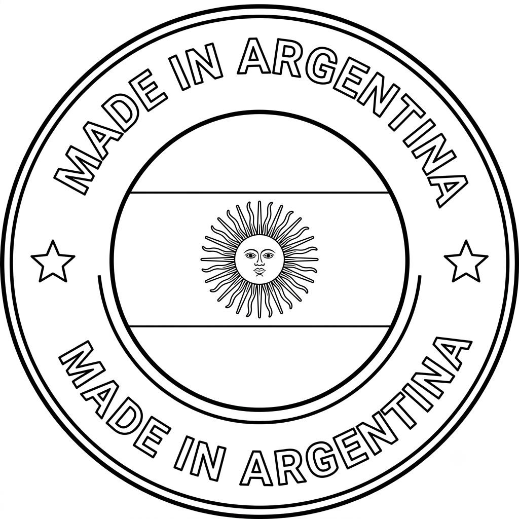 Logotipo Argentina páginas para colorear pdf