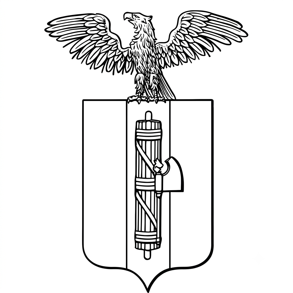 páginas para colorear para Logotipo Italia