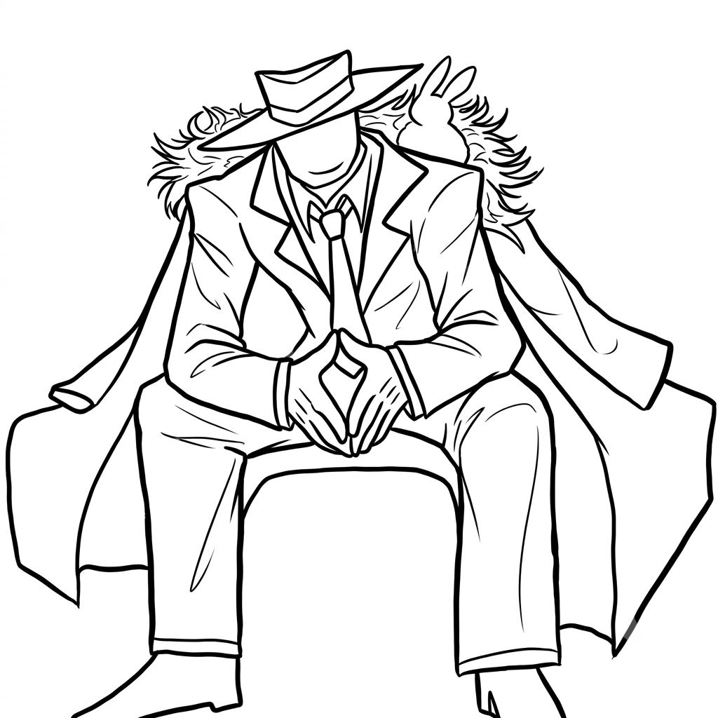 Mafioso Roblox 11 páginas para colorear gratis Mafioso Roblox