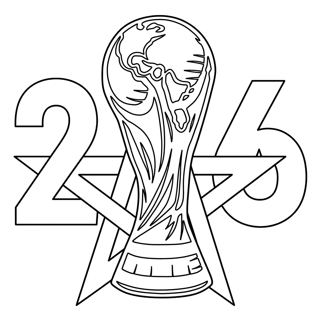 Selección de Marruecos Mundial 2026 páginas para colorear imprimibles
