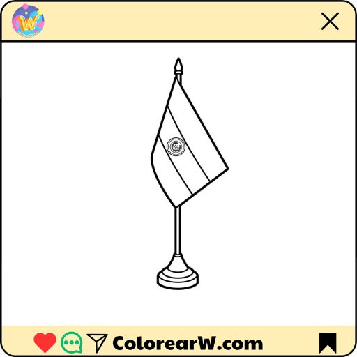 Selección de Paraguay Mundial 2026 para colorear thumbnail