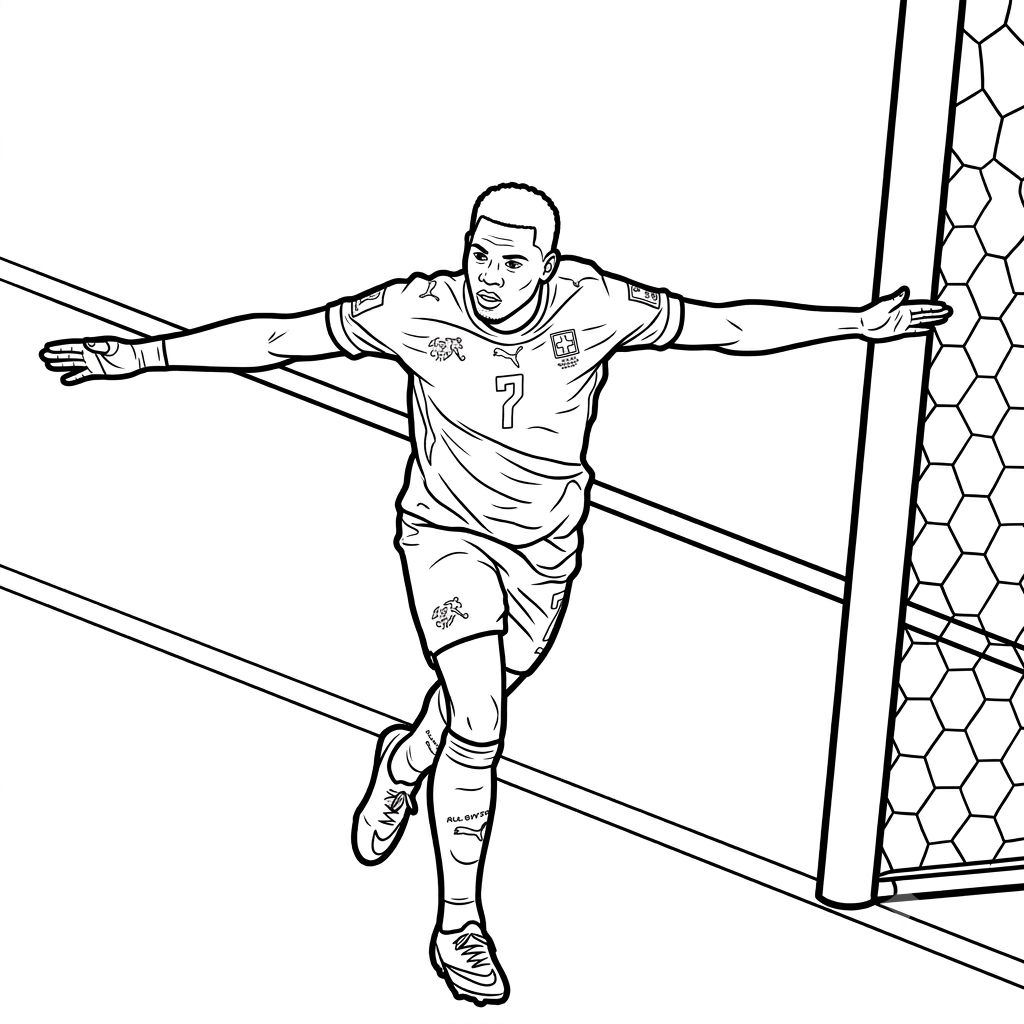 Selección de Suiza Mundial 2026 páginas para colorear para adultos