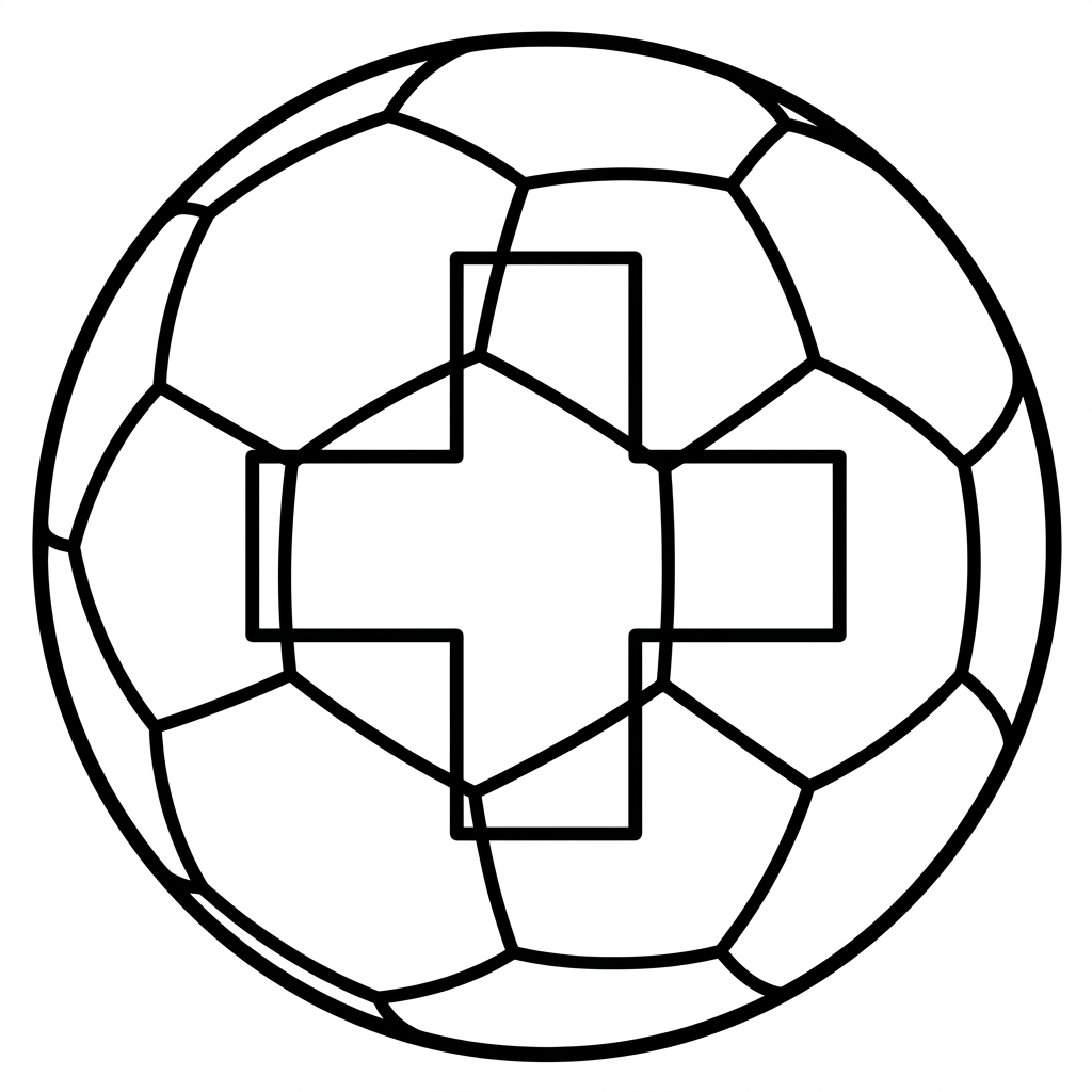 páginas para colorear gratis Selección de Suiza Mundial 2026