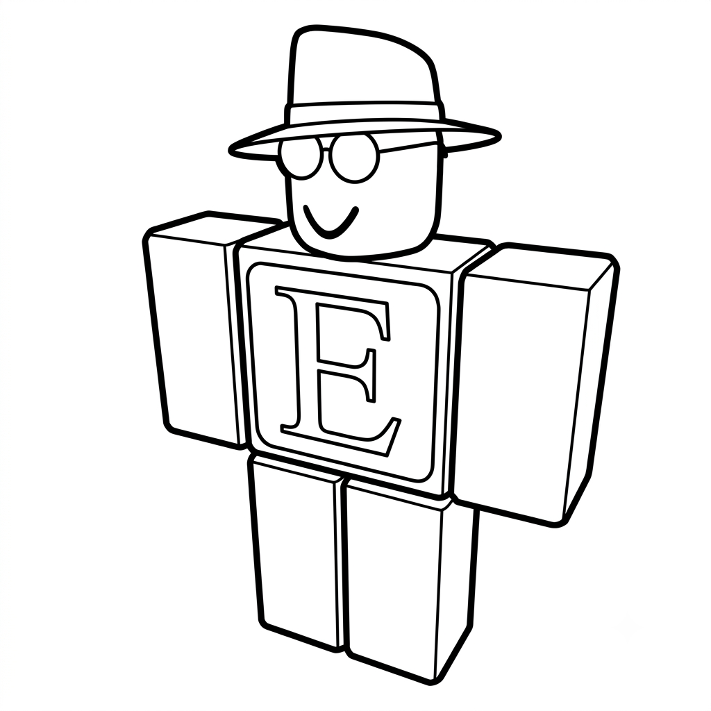erik.cassel Roblox 11 páginas para colorear erik.cassel Roblox imprimibles gratis