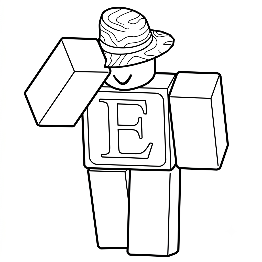 erik.cassel Roblox 13 páginas para colorear detalladas de erik.cassel Roblox para adultos