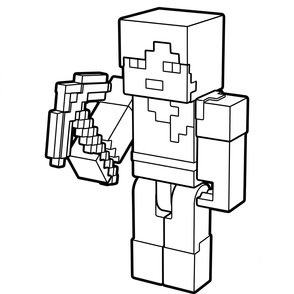 Alex Minecraft dibujos para colorear grinch
