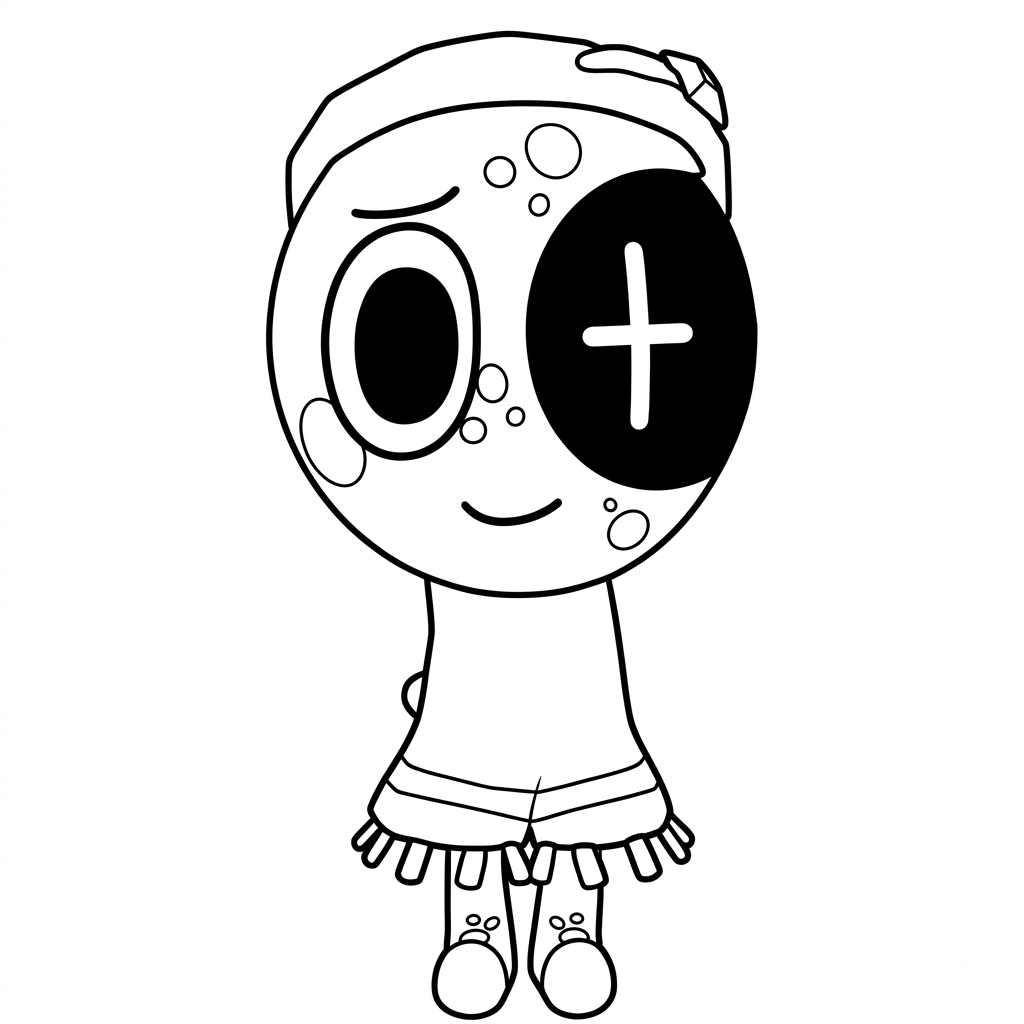 páginas para colorear gratis Astro Novalite Roblox para adultos