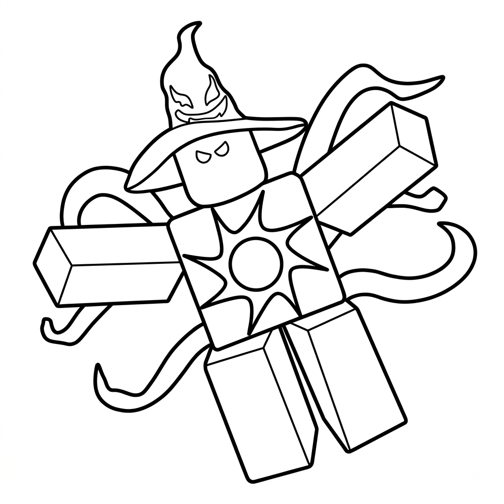 Azure Roblox dibujos para colorear grinch