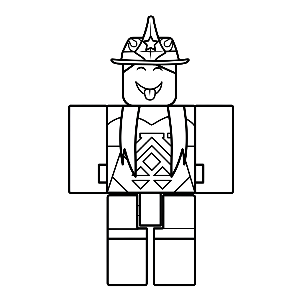 páginas para colorear Beeism Roblox imprimibles gratis