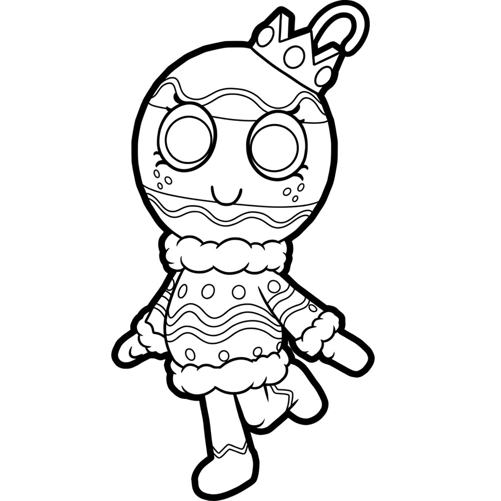 Bobette the Bauble Roblox 4 dibujos para colorear grinch Bobette the Bauble Roblox