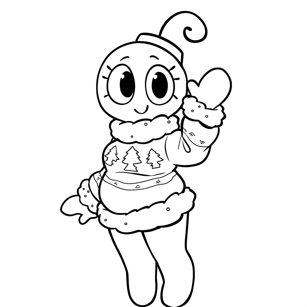 Bobette the Bauble Roblox 6 Bobette the Bauble Roblox páginas para colorear