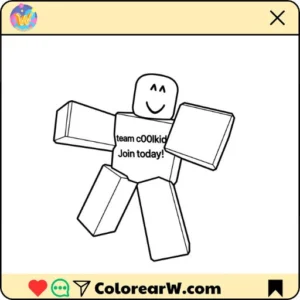 C00lKidd Roblox 295 C00lKidd Roblox para colorear thumbnail