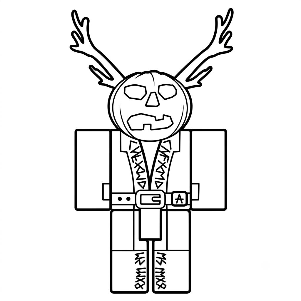 Dusekkar Roblox 6 páginas para colorear imprimibles Dusekkar Roblox