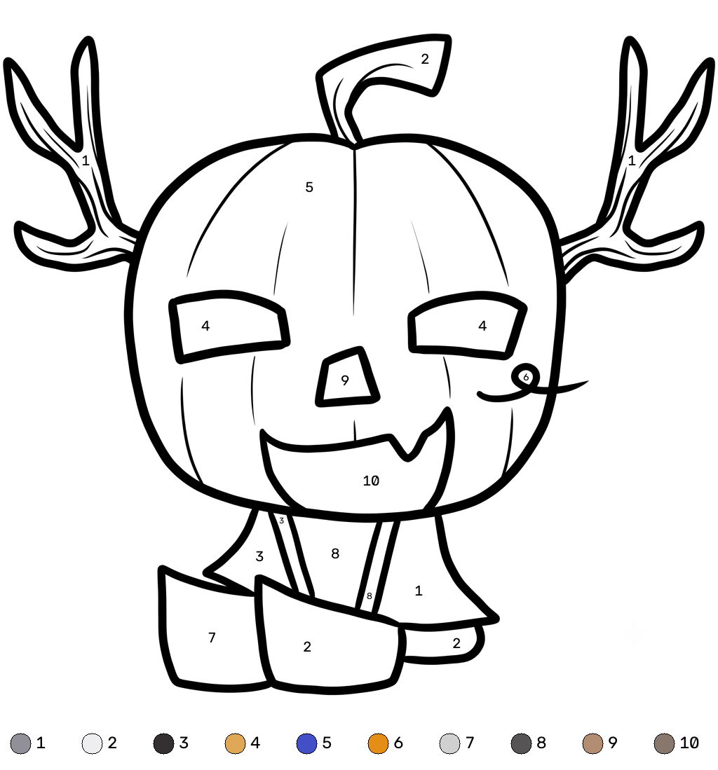 Dusekkar Roblox 20 páginas para colorear Dusekkar Roblox coloring by number