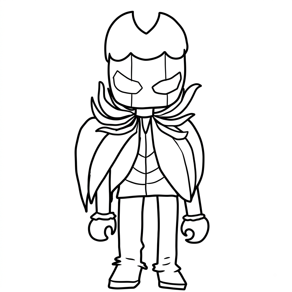 felices páginas para colorear Nosferatu Roblox