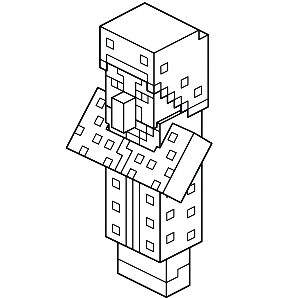 Illusioner Minecraft páginas para colorear gratis