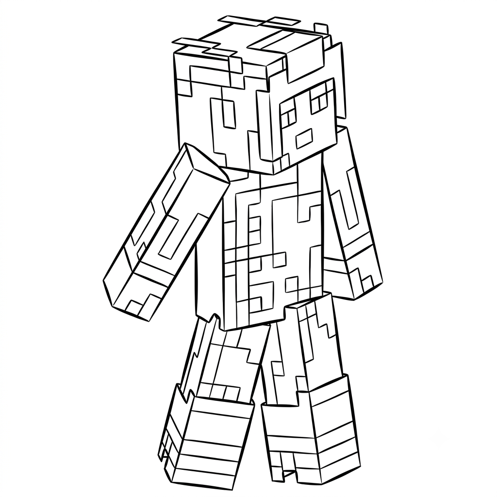 Penguin Onesie Minecraft 3 Penguin Onesie Minecraft dibujos para colorear grinch