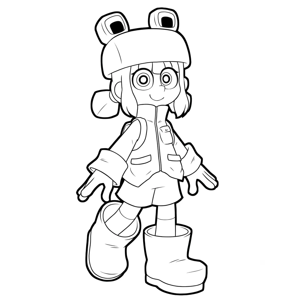 Rana Minecraft páginas para colorear pdf 1