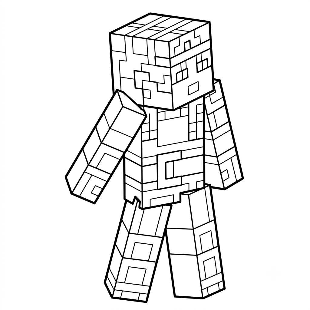 Valorie Minecraft páginas para colorear para adultos