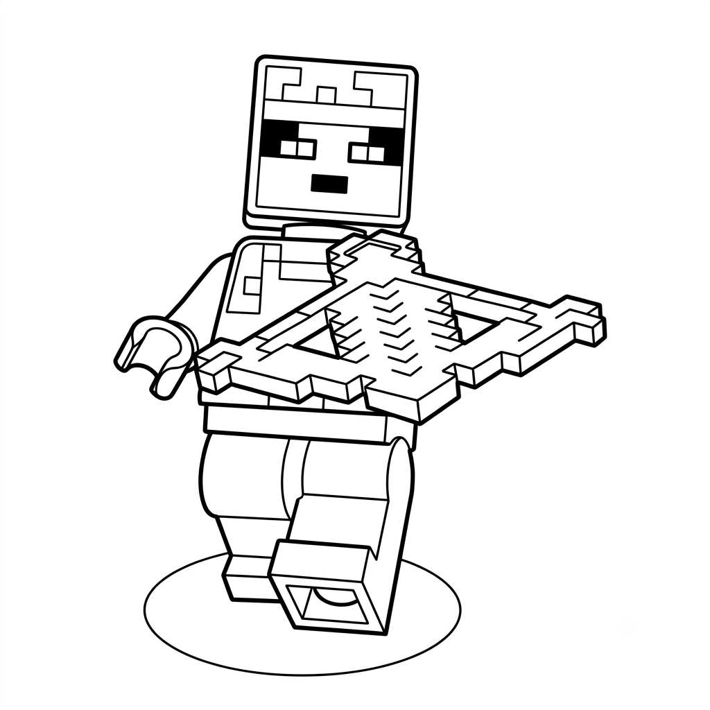 Valorie Minecraft páginas para colorear para adultos 1