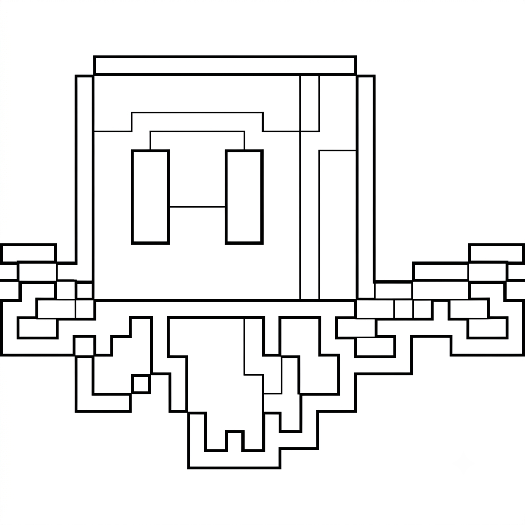 Allay Minecraft 11 páginas para colorear imprimibles Allay Minecraft