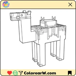 Saddled Camel Minecraft thumbnail