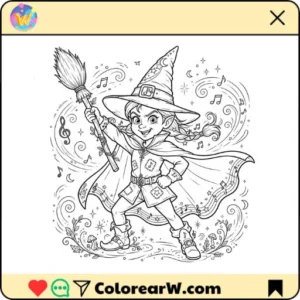 Wicked para colorear thumbnail